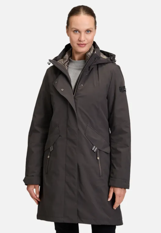 Betty Barclay 3 in 1 Jacke mit abnehmbarer Kapuze