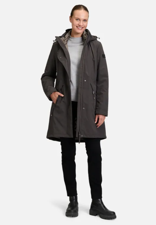 Betty Barclay 3 in 1 Jacke mit abnehmbarer Kapuze