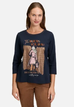 Betty Barclay Basic Shirt mit Rippbündchen