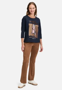 Betty Barclay Basic Shirt mit Rippbündchen