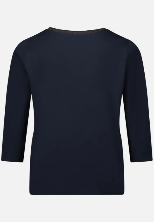 Betty Barclay Basic Shirt mit Rippbündchen