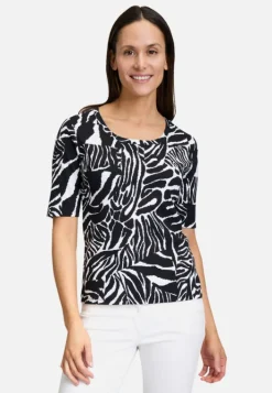 Betty Barclay Basic Shirt mit Rippenstruktur