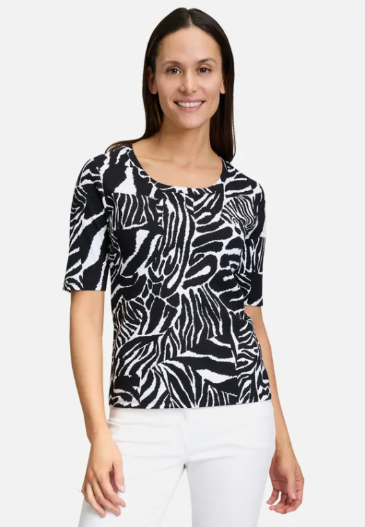 Betty Barclay Basic Shirt mit Rippenstruktur