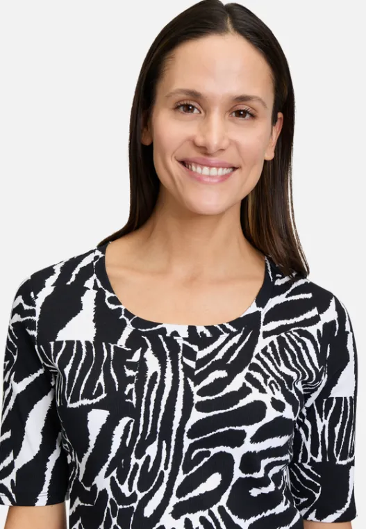 Betty Barclay Basic Shirt mit Rippenstruktur