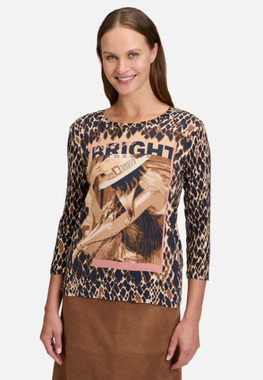 Betty Barclay Basic Shirt mit Rundhalsausschnitt