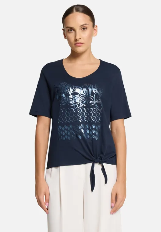 Betty Barclay Basic Shirt mit Schleifenknoten