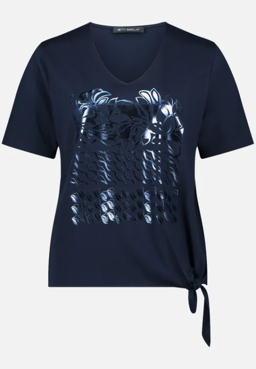 Betty Barclay Basic Shirt mit Schleifenknoten
