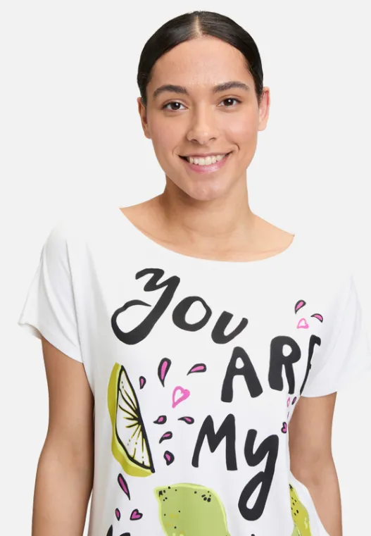 Betty Barclay Basic Shirt mit U-Boot-Ausschnitt
