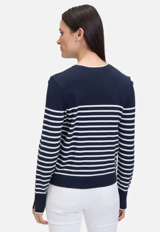 Betty Barclay Basic-Strickjacke mit Streifen