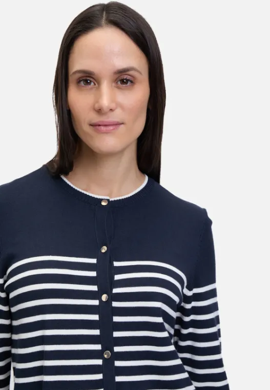 Betty Barclay Basic-Strickjacke mit Streifen