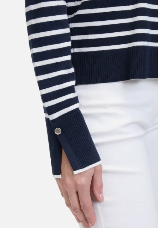 Betty Barclay Basic-Strickjacke mit Streifen