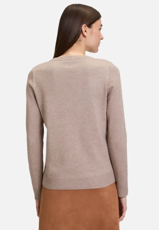 Betty Barclay Basic-Strickpullover mit Rundhalsausschnitt
