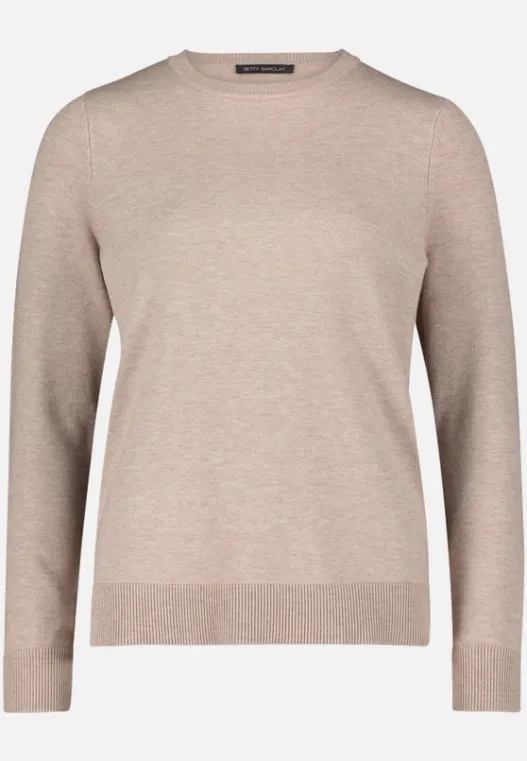 Betty Barclay Basic-Strickpullover mit Rundhalsausschnitt