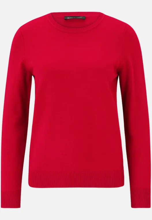Betty Barclay Basic-Strickpullover mit Rundhalsausschnitt