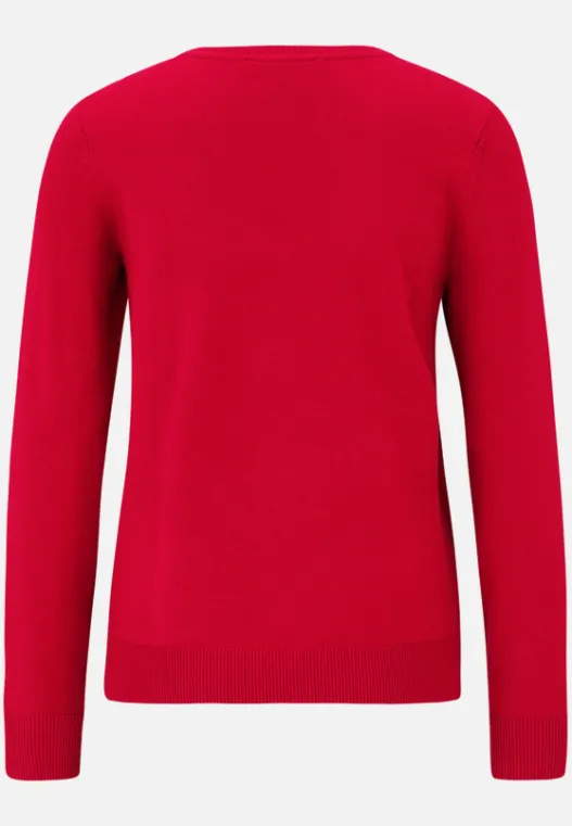Betty Barclay Basic-Strickpullover mit Rundhalsausschnitt