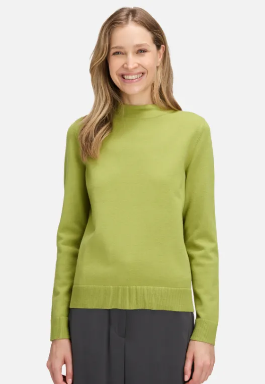 Betty Barclay Basic-Strickpullover mit Stehkragen