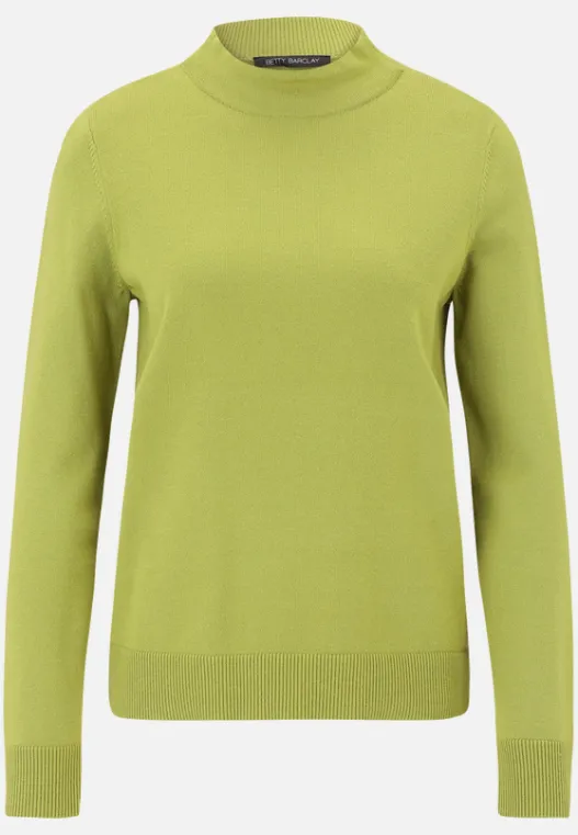 Betty Barclay Basic-Strickpullover mit Stehkragen