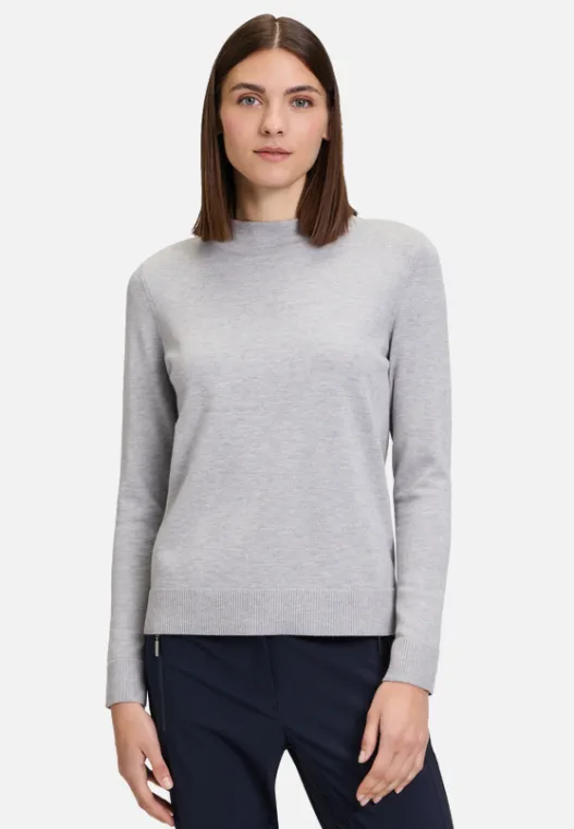 Betty Barclay Basic-Strickpullover mit Stehkragen