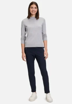 Betty Barclay Basic-Strickpullover mit Stehkragen
