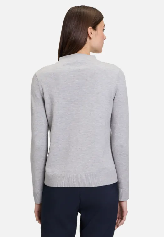 Betty Barclay Basic-Strickpullover mit Stehkragen