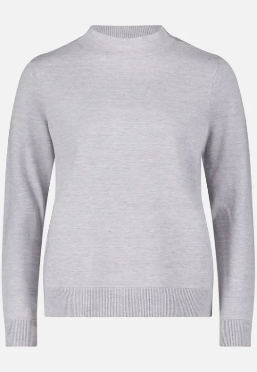 Betty Barclay Basic-Strickpullover mit Stehkragen