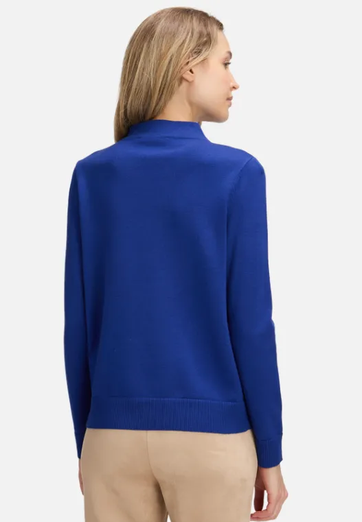 Betty Barclay Basic-Strickpullover mit Stehkragen