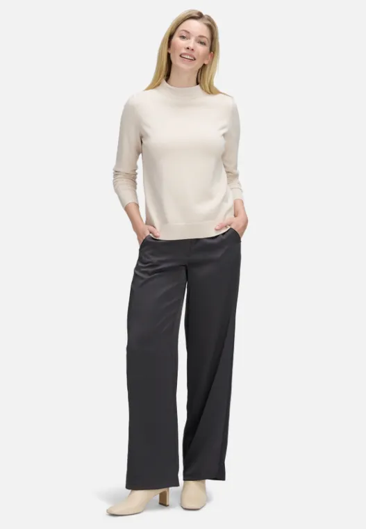 Betty Barclay Basic-Strickpullover mit Stehkragen
