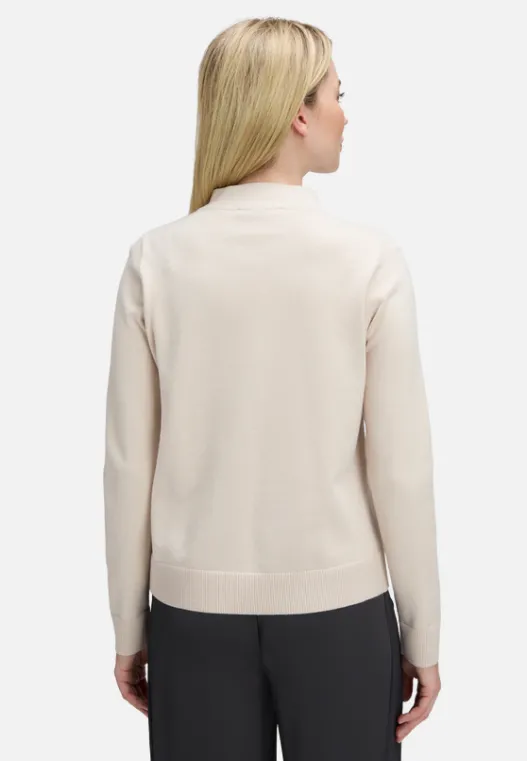 Betty Barclay Basic-Strickpullover mit Stehkragen