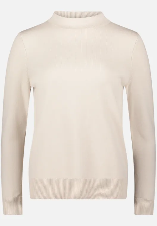 Betty Barclay Basic-Strickpullover mit Stehkragen