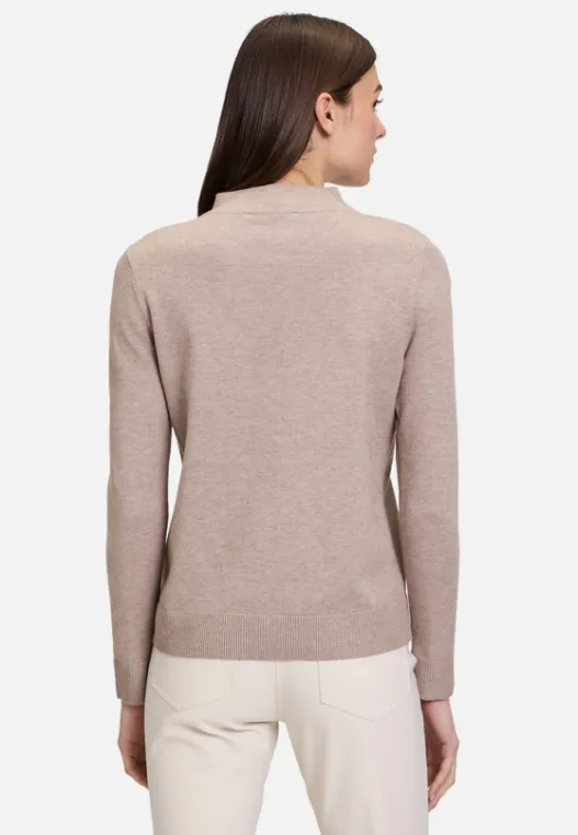 Betty Barclay Basic-Strickpullover mit Stehkragen