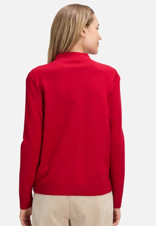 Betty Barclay Basic-Strickpullover mit Stehkragen
