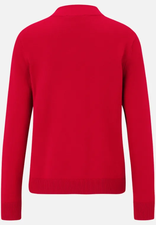 Betty Barclay Basic-Strickpullover mit Stehkragen