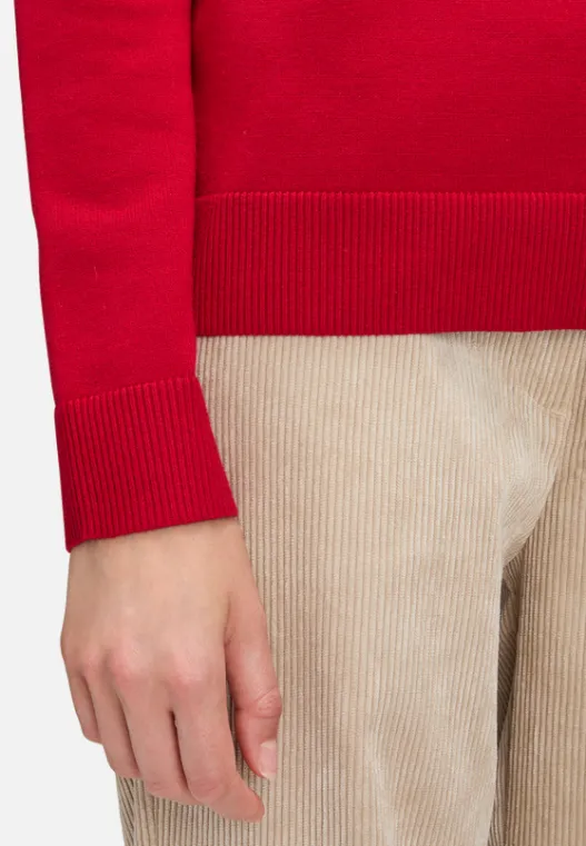 Betty Barclay Basic-Strickpullover mit Stehkragen