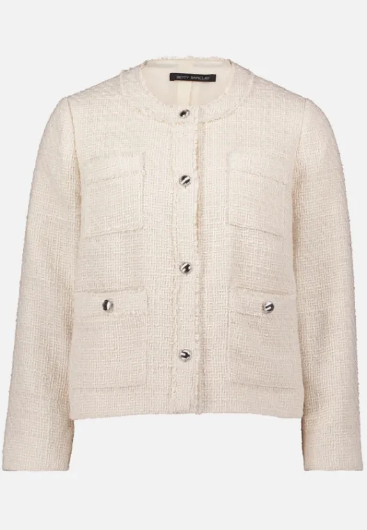 Betty Barclay Blazer-Jacke mit Fransen