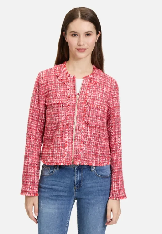 Betty Barclay Blazer-Jacke mit Fransen