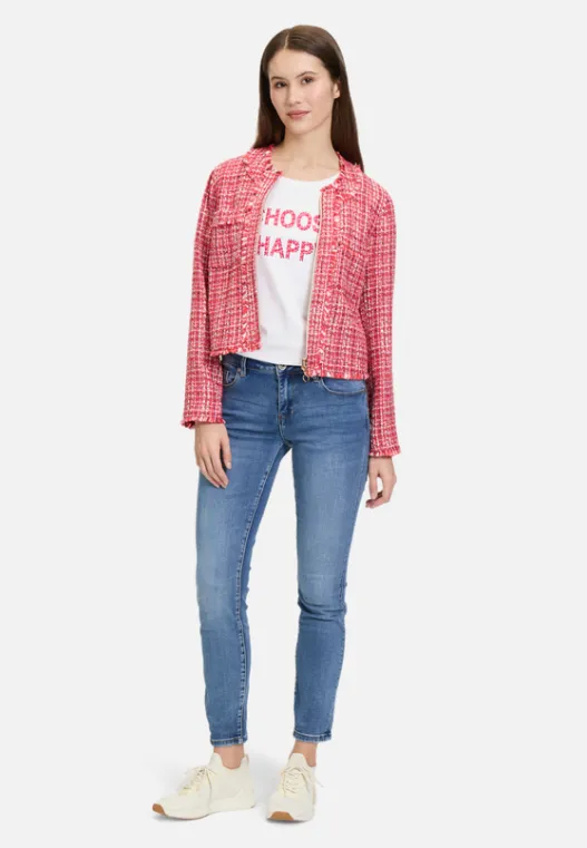 Betty Barclay Blazer-Jacke mit Fransen