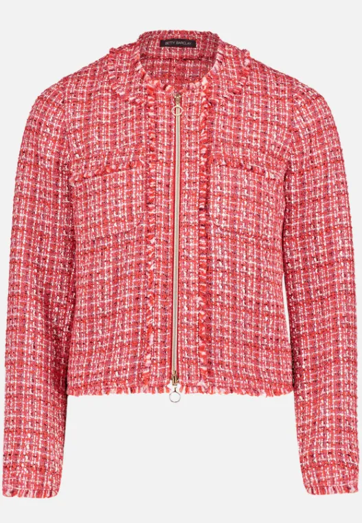 Betty Barclay Blazer-Jacke mit Fransen