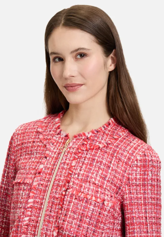 Betty Barclay Blazer-Jacke mit Fransen