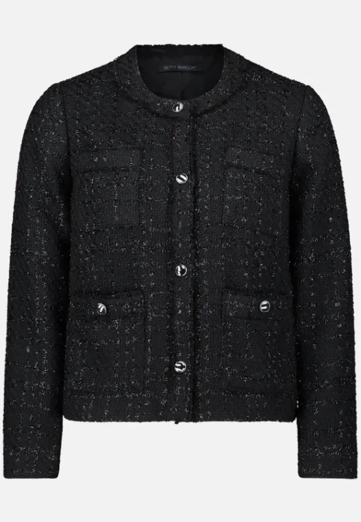 Betty Barclay Blazer-Jacke mit Fransen