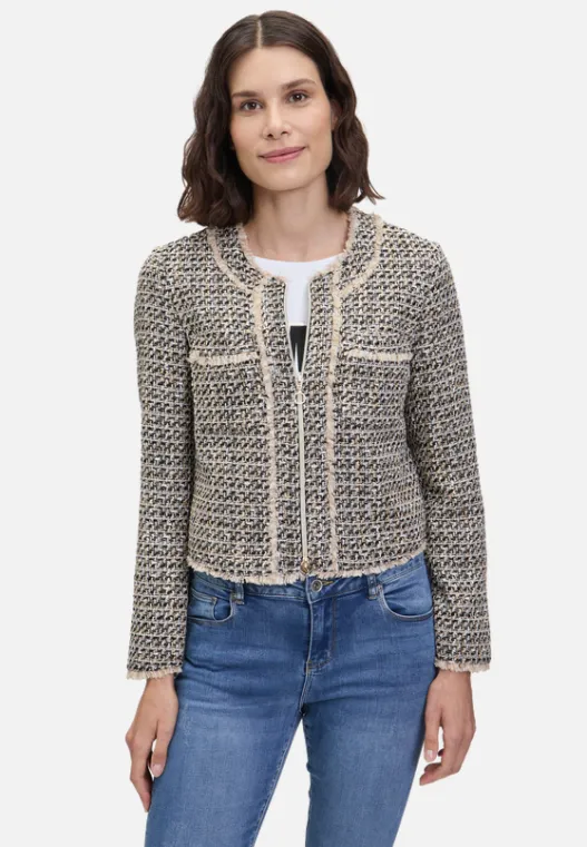 Betty Barclay Blazer-Jacke mit Fransen