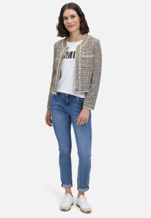 Betty Barclay Blazer-Jacke mit Fransen