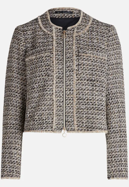 Betty Barclay Blazer-Jacke mit Fransen