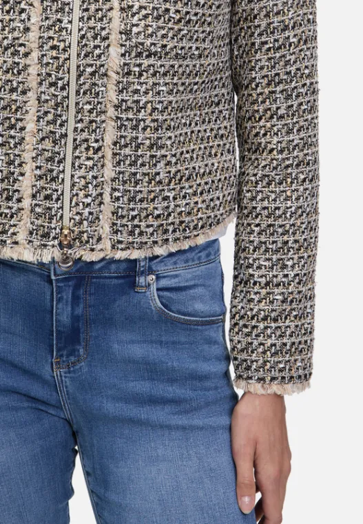 Betty Barclay Blazer-Jacke mit Fransen