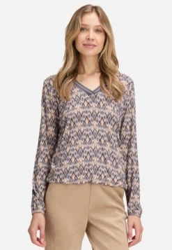 Betty Barclay Blusenshirt mit V-Ausschnitt