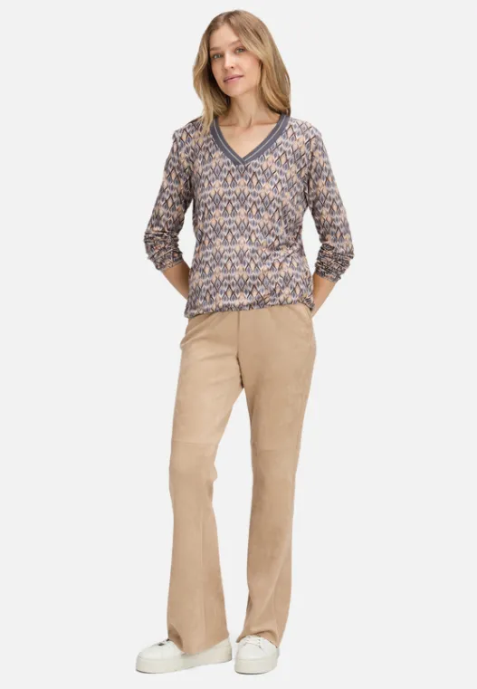Betty Barclay Blusenshirt mit V-Ausschnitt