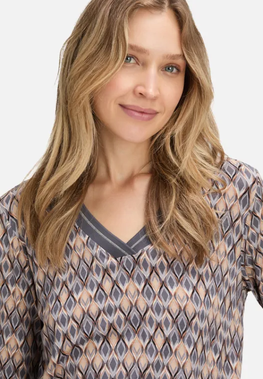 Betty Barclay Blusenshirt mit V-Ausschnitt