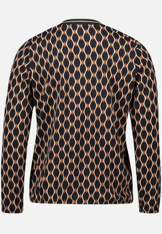 Betty Barclay Blusenshirt mit V-Ausschnitt