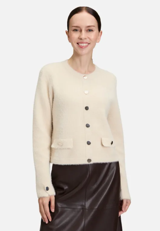 Betty Barclay Casual-Strickjacke mit Knopfleiste