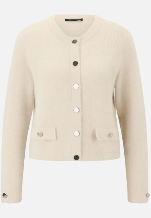 Betty Barclay Casual-Strickjacke mit Knopfleiste