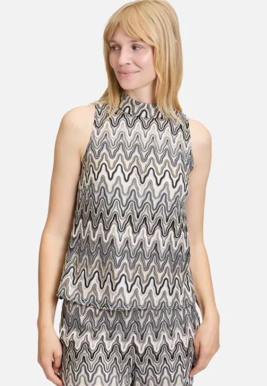 Betty Barclay Crop-Top mit Stehkragen